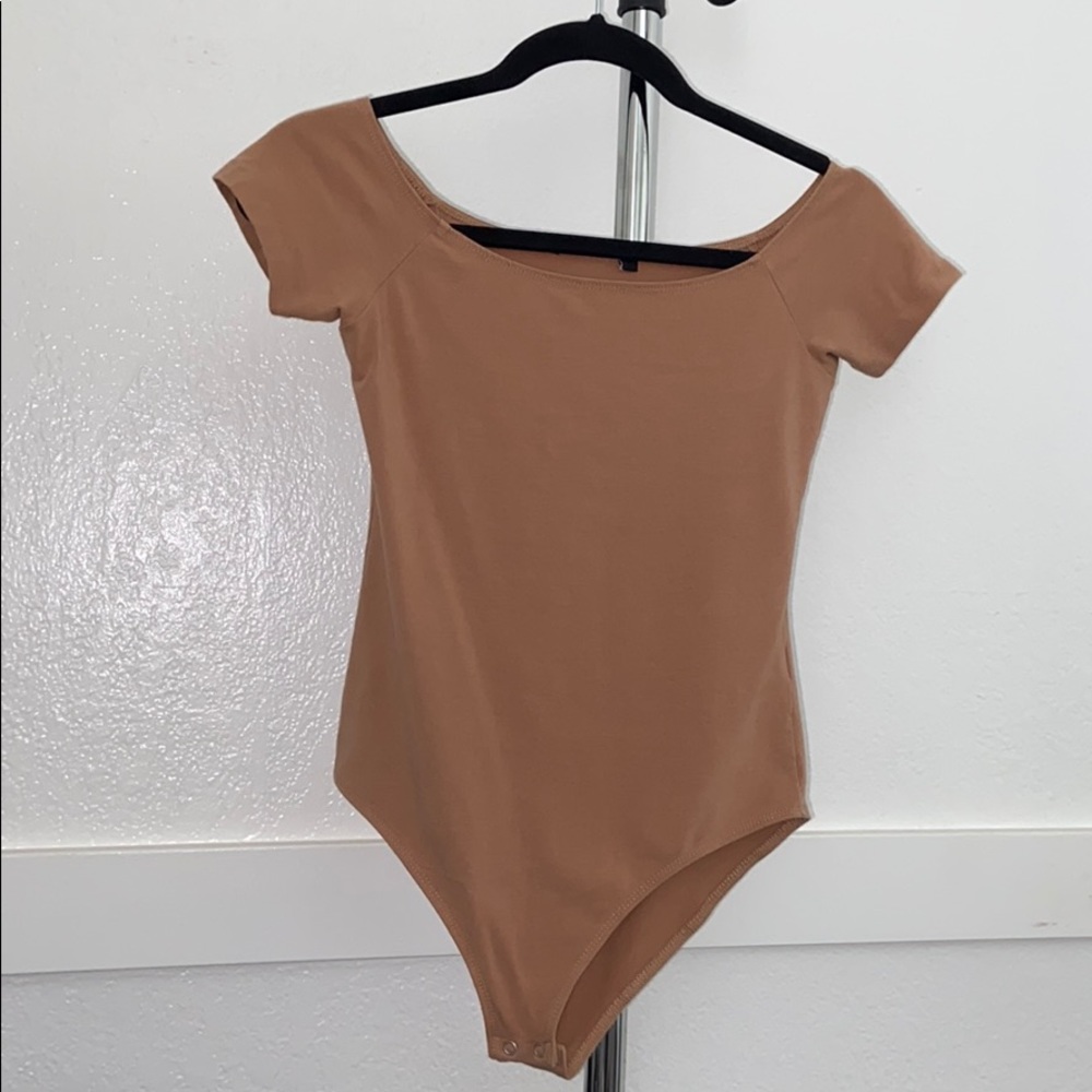 Tan Bodysuit from Forever21